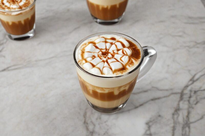 Vegan Coconut Caramel Macchiato