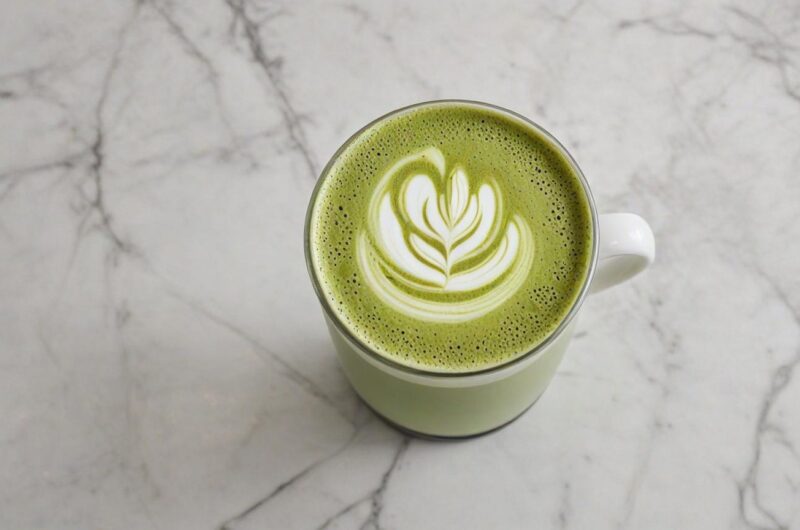 Protein Matcha Milk Tea