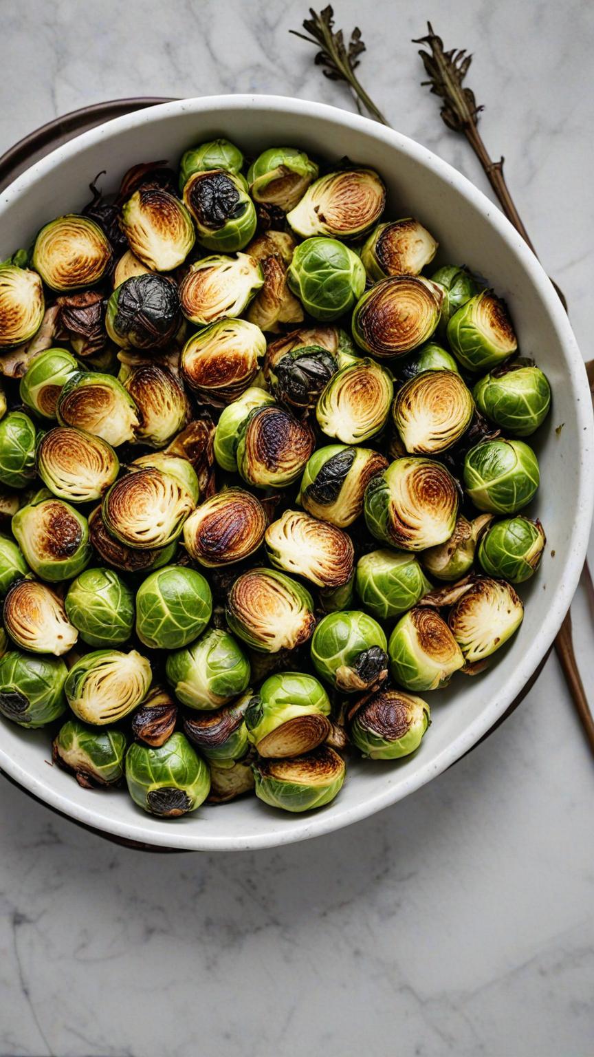 5-Minute Grilled Brussel Sprouts