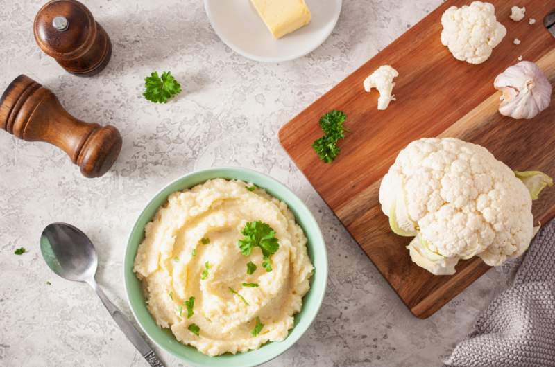 13. Cheesy Cauliflower Mash