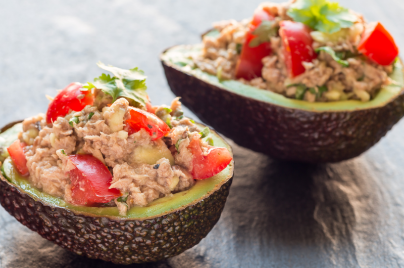 18. Tuna Stuffed Avocados 