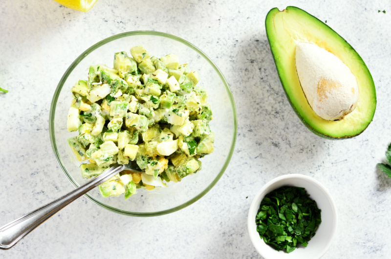 2. Avocado Egg Salad