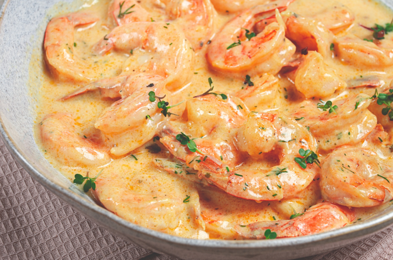 5. Creamy Garlic Butter Shrimp