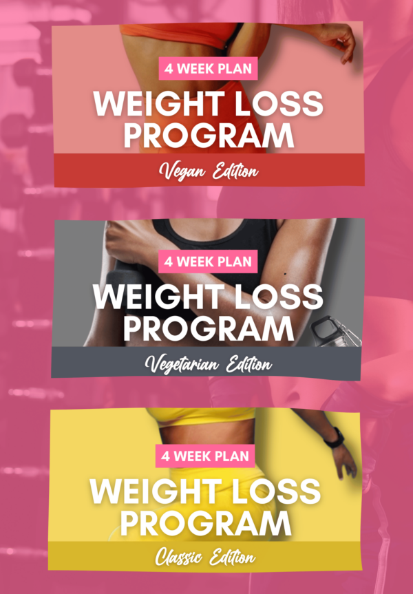 [Package] 4 Week Plan Weight Loss Program