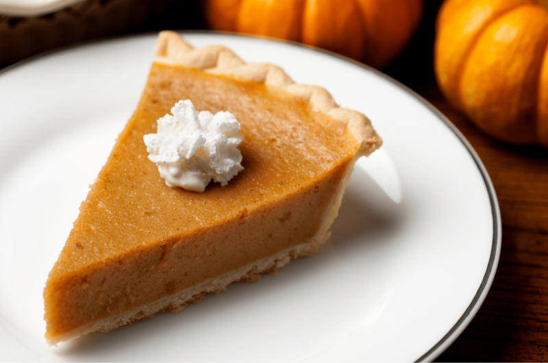 Keto-Friendly Pumpkin Pie with Almond Flour Crust