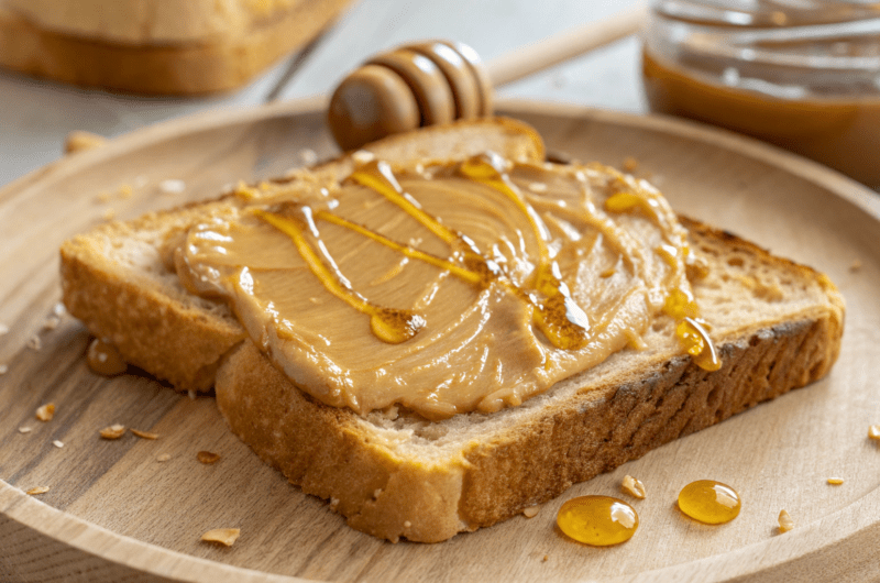 Peanut Butter & Honey Toast